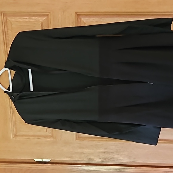 STYLEWE SZ. L Romper Beatiful long sleeve high neck black wide Leg romper NWT - Picture 3 of 9